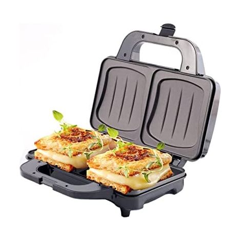 Appareil à croque-monsieur CAMRY CR 3054 en Acier allié Coloris Gris - pour deux gros sandwichs (1/5)