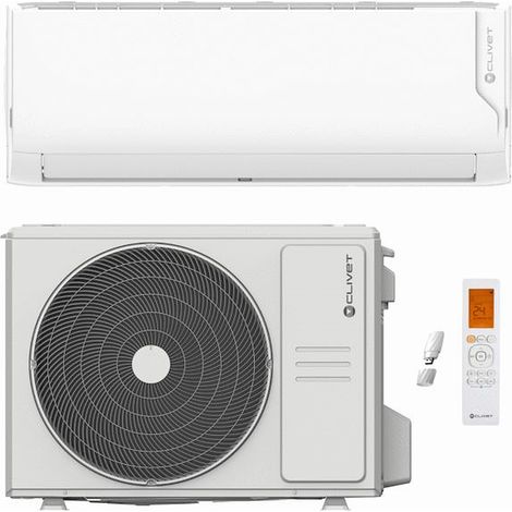 CLIVET Condizionatore monosplit serie Cristallo2 12000 btu codice prod: IMA1-Y 70M + MMA1-Y 70M (1/3)