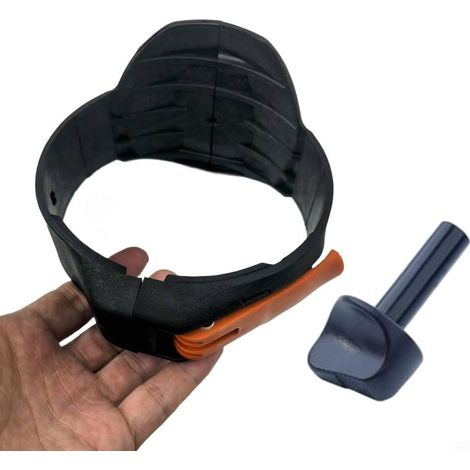 Kit de levier de verrouillage de l'accélérateur pour souffleurs de feuilles BR700 BR450 BR800 BR800X - Remplacement OEM 4282 790 0700 4282 740 5300 avec bouton d'étranglement de carburateur (1/5)