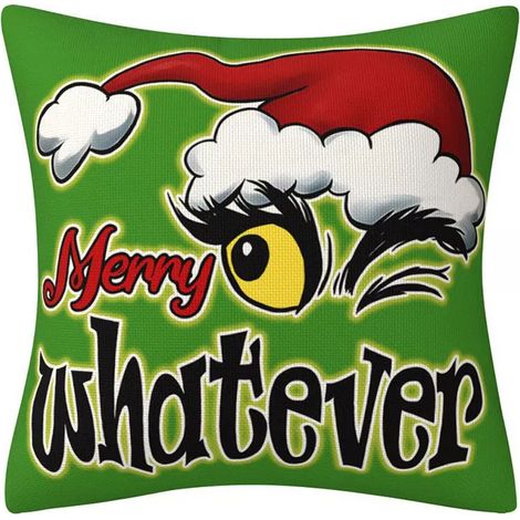 10 Décorations Navideñas Para Fundas De Almohadas De Grinch Navidad (1/4)