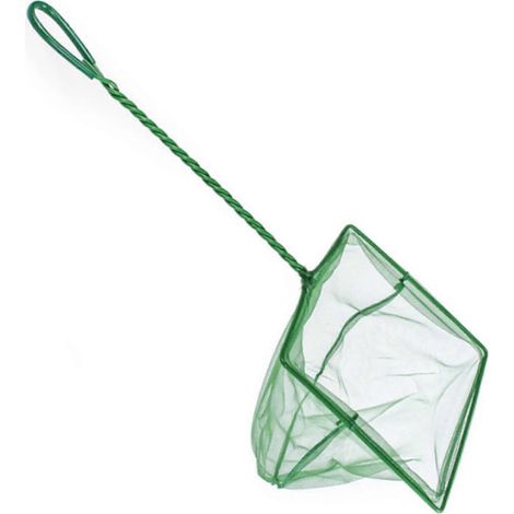 Épuisette pour aquarium, maille ultra-fine, épuisette à crevettes, manche long et antidérapant, convient aux petits poissons. (1/5)