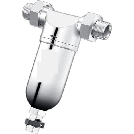 Système de Filtre à Eau Antigel antidéflagrant 304 pré-Filtre en Acier Inoxydable, Tuyau d'eau du Robinet Domestique Chauffage par Le Sol Filtre à Eau Chaude spécial (Color : A, Size : 1 UK) (1/5)