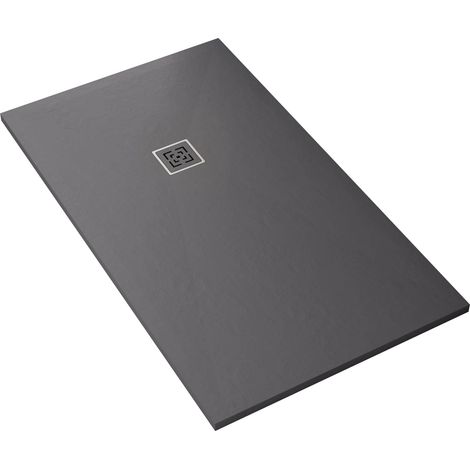 Piatto Doccia in Pietra 75x120 cm Bonussi Canton Antracite (1/5)