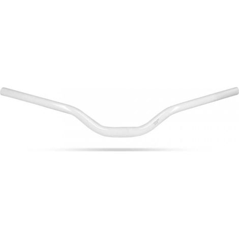 Aluminium-Lenker weiß 66,5 cm Oversize Ø28 mm TNT für Scooter 50 (1/5)