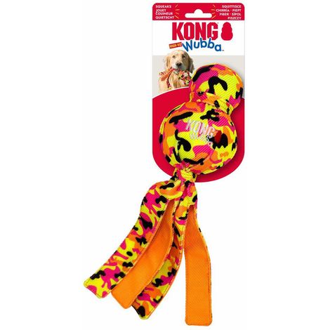 Kong - WUBBA BALLASTIC HIGH-VIZ - Bright, High-Visibility Colors - 33 x 9.5 x 7.5 cm