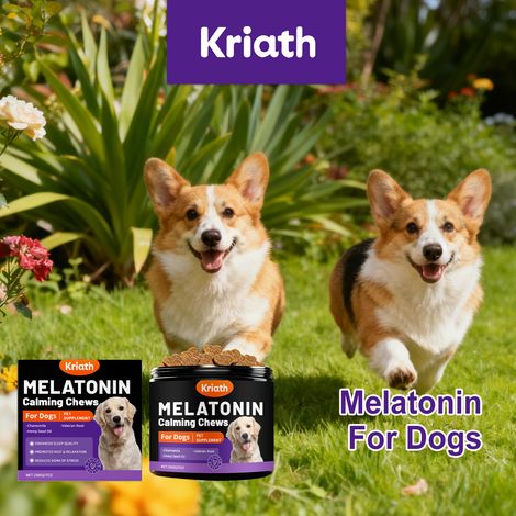 Galets de sommeil pour chiens - Soin doux pour le sommeil de votre animal, sommeil confortable, galets de toilettage quotidien - 200 g (1/5)