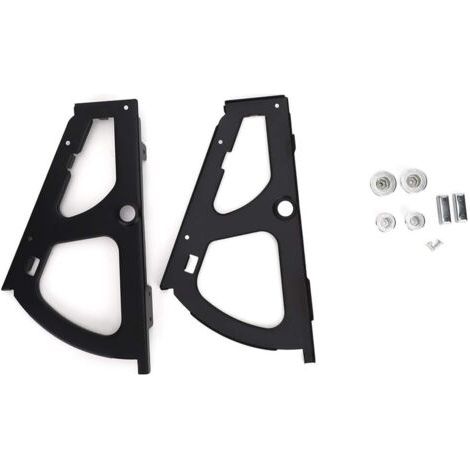 2pcs Drawer Hinges Single Layer Cabinet Frame Frame Shoes Turing Rack Furniture Replacement Hardware Accessories for Porch Kitchen Living Room, Single (1/5)