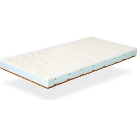 Colchon bebe 70X140 EKO CANDY Altura 11 CM Nucleo de visco y fibra de coco (1/4)