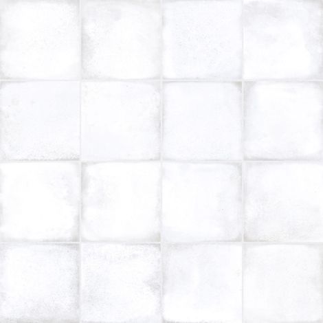 Carrelage effet Zellige Blanc Pur 14,8x14,8x0,77 cm Orvian - Mur intérieur (vendu par carton de 0,57 m²) - RO'MA CARRELAGE