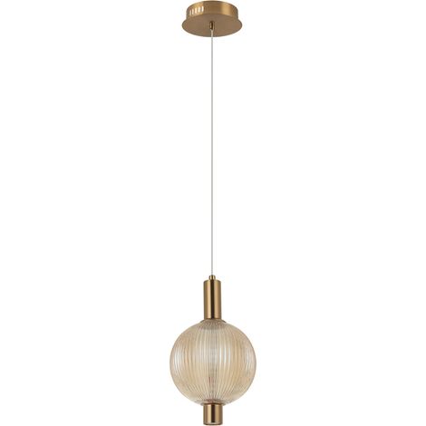 Hängelampe LENTI LED Schwarz Aluminium ITALUX PND-83631-1-AB-AMB