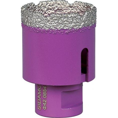 Tres piezas de diamante en sec 11101462 D42 42mm M14 Sidamo