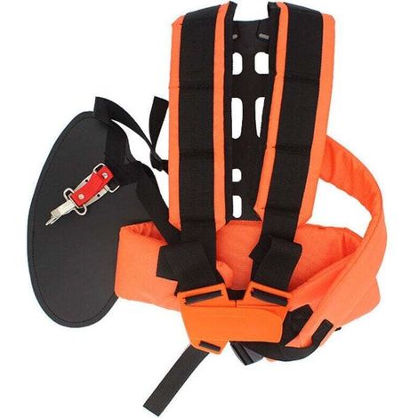 Adjustable brushcutter harness – Durable Oxford fabric, comfortable shoulder padding, suitable for heavy tools
