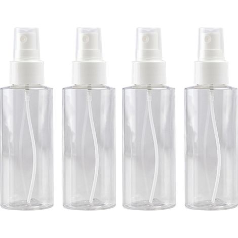 Flacons vaporisateurs voyage 100ml rechargeables brume fine, transparents vides portables pour parfum, lotion tonique (1/5)