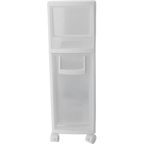 Plastic Bathroom Storage Cabinet, Organizer (1/5)