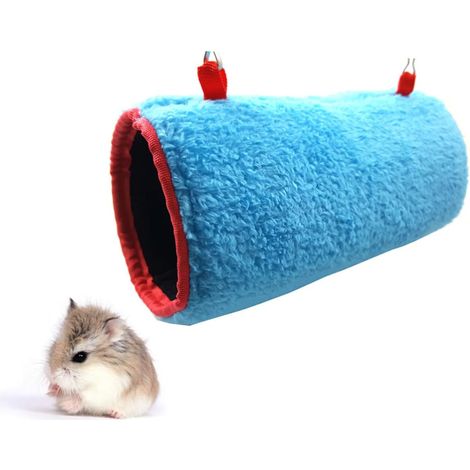 Hängemattentunnel für Hamster, Baumwollnest 8x16 cm (1/5)
