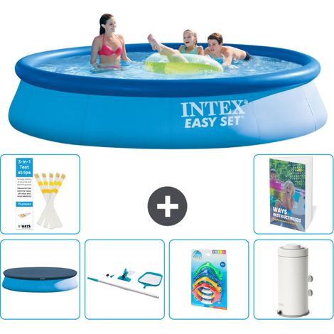 Intex Piscina Easy Set Rotonda - 396x84 cm - 7-pezzi  S151