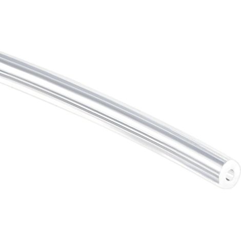 Tuyau Silicone 0.5mm ID x 1.5mm OD 5m Flexible Caoutchouc Tube Air Tuyau Eau Tube pour Pompe Transfert Transparent (1/4)