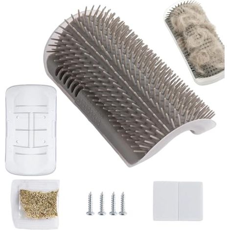 Brosse pour chien pendant la mue Brosse démêlante autonettoyante Brosse autonettoyante pour chiens de toutes tailles et chatons, pour une utilisation intérieure et extérieure