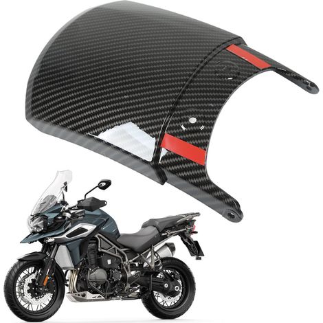 Kotflügelverbreiterung aus strukturierter Kohlefaser für Triumph Tiger Explorer XR XC Motorrad (1/5)
