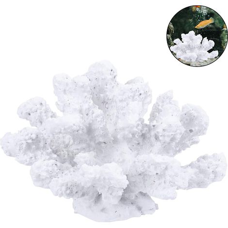 Ornement En Résine - Corail Artificiel Pour Aquarium - Décoration Aquatique - 13,5 x 12 x 8,5 cm - 1 Pièce (1/5)