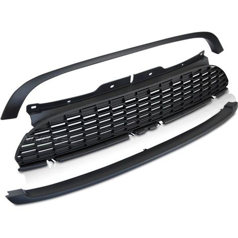 Calandre Mini Cooper 06-09 R56/57/55 look JCW noir Mat-37816417 (1/3)