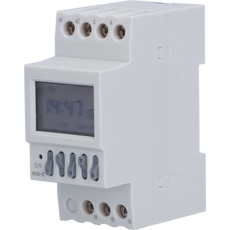 Interrupteur Minuterie 3V avec Batterie Lithium Rechargeable NKG‑2 pour Rail Guide Contrôle Seconde