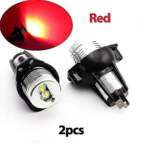 Feux de position à LED Angel Eyes sans erreur pour BMW E90 E91 2005-2008 20W Multicolore (1/5)
