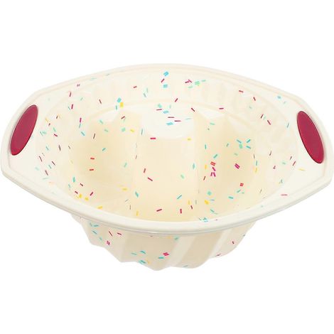 Moule à pâtisserie Savarin, en silicone, emballage individuel, moule à gâteau antiadhésif professionnel, disponible en plusieurs couleurs. (1/5)