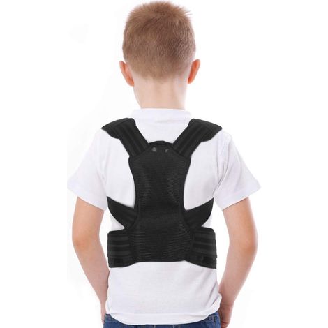 Correcteur de posture pour le dos des enfants, confortable, léger et réglable, soulage les douleurs au cou, aux épaules et au dos (1/5)