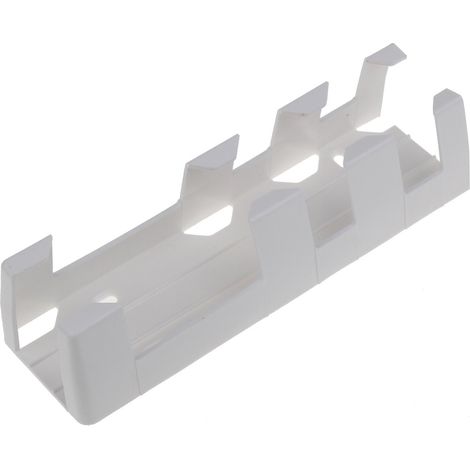 Fixation murale blanche pour boîtes de prises – Installation rapide – Acier robuste pour murs – Compatible avec outils standards – Chacon (1/5)