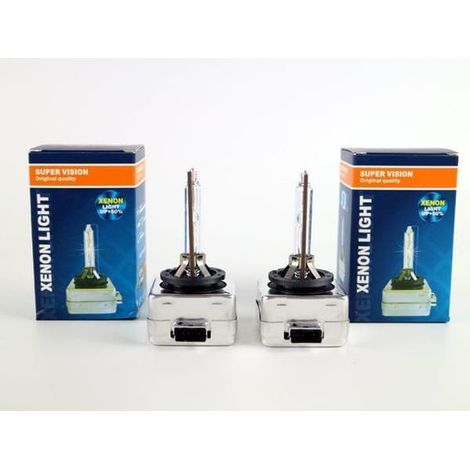 Ecleanfy - Lampes au xénon +50 % D3S 35 W 6 000 K Supervision - Lot de 2 lampes au xénon D3S 6 000 K (1/5)