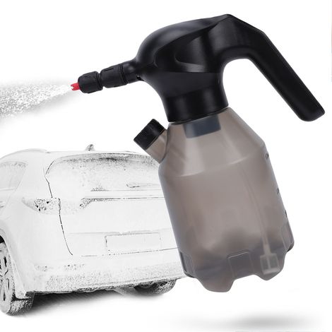 Pistolet à Mousse Électrique Sans Fil 2L Gris Pulvérisateur Rechargeable Portable pour Lavage Auto et Jardinage Usage Domestique (1/4)