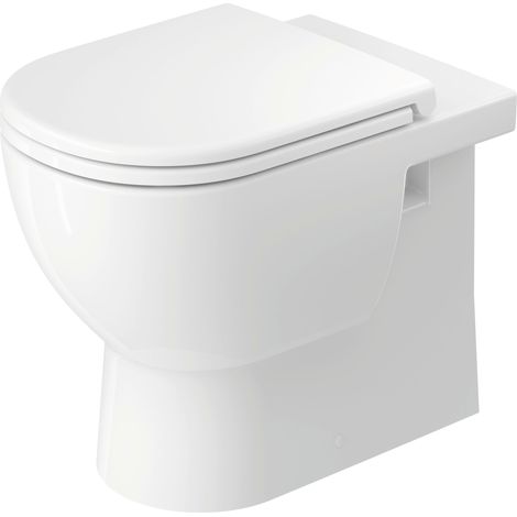 Duravit D-Code Stand-WC Back to Wall, Tiefspüler, rimless, (1/5)