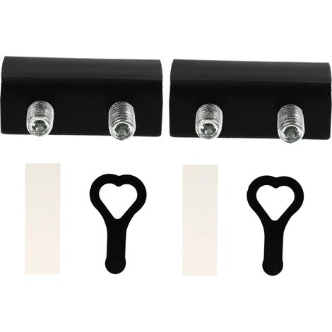 2pièces Verrous De Fenêtre Coulissante Aluminium Limiteur De Sécurité Pour Animaux Adapté Aux Portes Et Fenêtres Coulissantes Installation Facile Sans Perçage