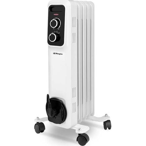 Radiatore ad olio Orbegozo 1000 W - 5 elementi riscaldanti.