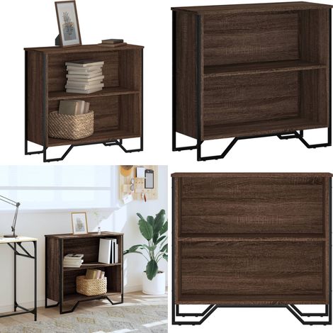 vidaXL Bibliothèque chêne marron 80x31x74,5 cm bois d'ingénierie (1/5)
