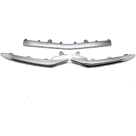 pièces de moulure chromée pour pare-chocs avant, baguette de finition pour Mercedes Classe E W212 (2014-2016) A2128852774 A2128852874 A21 (1/5)