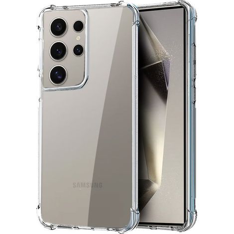 Carcasa COOL para Samsung S928 Galaxy S24 Ultra AntiShock Transparente