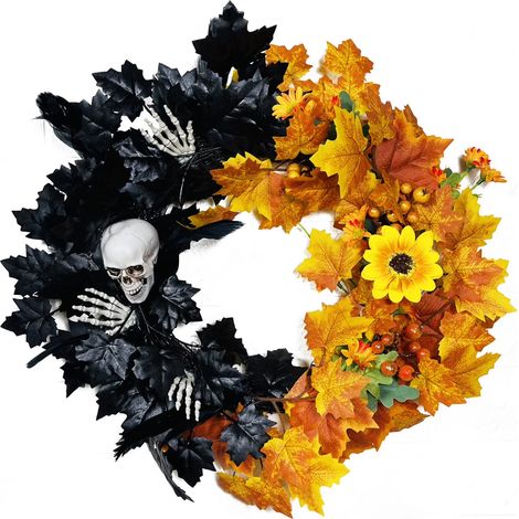 Couronne de tête fantôme de Tournesol adaptée à la décoration intérieure et extérieure