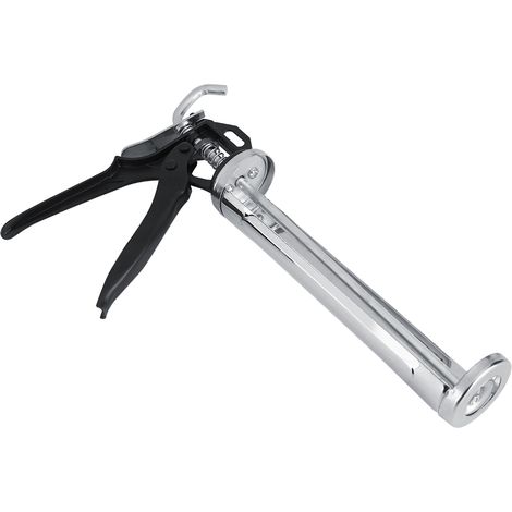 Pistolet À Mastic En Alliage D'aluminium - Pour Cartouches Saucisse 310ml - Rotation 360 Degrés - Usage Domestique Et Professionnel - 1 Pièce (1/5)