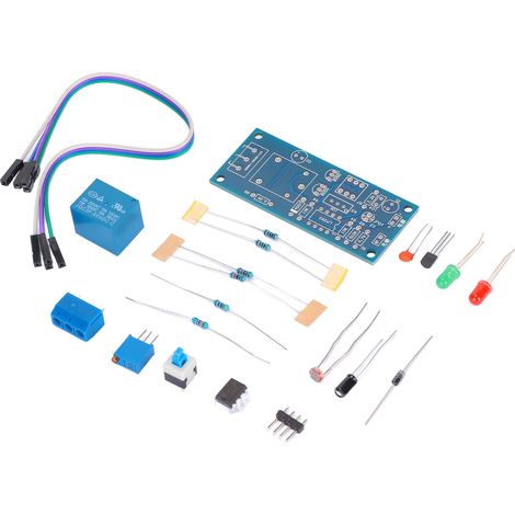 Interrupteur contrôle lumière DIY Kit ABS Lampe automatique rue Commutateur manuel Carte circuit (1/5)