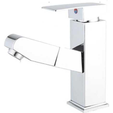 Moderner Wasserfall-Badezimmerhahn, eleganter Design-Waschtischhahn, Mischbatterie aus Messing, heißes und kaltes Wasser verfügbar, MUMU-Wasserhähne