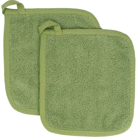Gant De Cuisinière - Manique En Coton - Protection Thermique Pour Four Et Casserole - Usage Cuisine Maison Et Professionnelle - 2 Pièces (1/5)