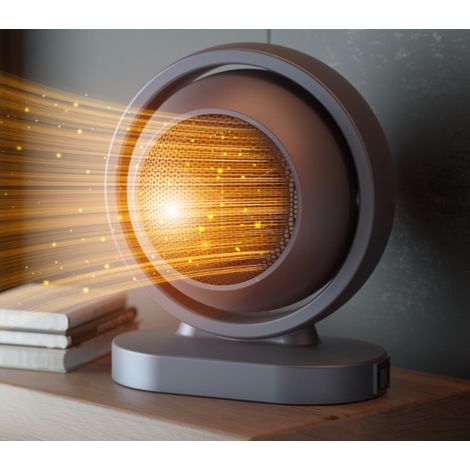 Chauffage Électrique Mini Économique en Énergie, Souffleur de Chaleur de Bureau Portable avec Protection Anti-Renversement, 220V, Dimensions 171420.5cm, Bruit ≤36dB, Surface d’Utilisation ≤30㎡ – Idéal (1/5)