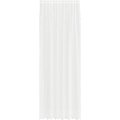 Rideaux avec des rideaux Blanc 500x100cm Polyester CFW42301 (1/5)