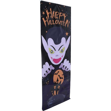 Stickers muraux d'Halloween pour portes en PVC 3D, motif bois, arbre mort et ombre, décoration intérieure MT287 (1/5)