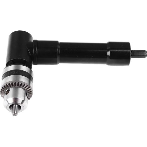 Convertisseur électrique Adaptateur de perceuse d'angle à 90 degrés Fixation de mandrin de perceuse d'angle droit pour réparation domestique et indust (1/5)