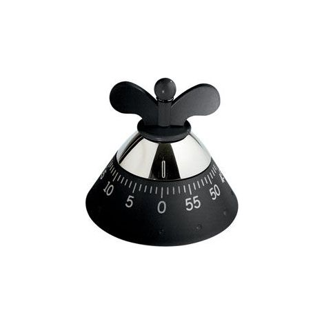 Alessi Chef Eric Minuteur Noir Résine Cuisine Chic (1/5)