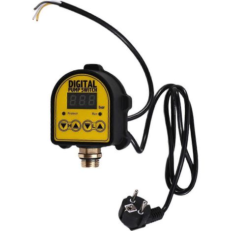 Pressostat 0-10 bar, interface 1/2 pouce, prise UE (1/5)