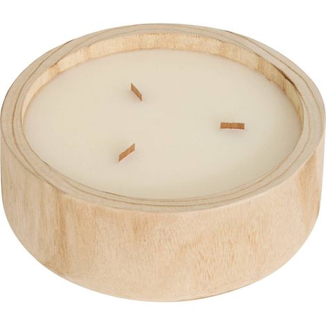 Candela profumata wonj in cotone beige 1100g - Atmosphera créateur d'intérieur